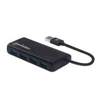 HUB USB, MANHATTAN,164900, V3.2 4 PTOS A