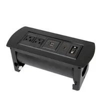 CAJA CONEXION,MANHATTAN,164832, ENCHUFE/USB/HDMI/VGA, PARA MESA