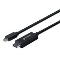 CABLE DISPLAYPORT ,MANHATTAN,153270,MINI – HDMI 4K 1.0M