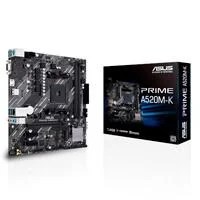 MB ASUS A520 AMD S-AM4 3A GEN/2X DDR4 2800/HDMI/VGA/M.2/4X USB3.2/MICR