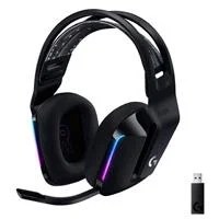 AUDIFONOS GAMING LOGITECH G733 LIGHTSPEED RGB INALAMBRICO RECARGABLE H