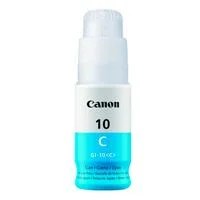 BOTELLA DE TINTA CANON GI-10C CYAN,TINTA CONTINUA,RENDIMIENTO 7700 PAG