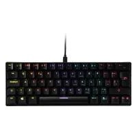 TECLADO MECANICO OCELOT/FORMA 60/ALAMBRICO/PLASTICO/ILUMINACION TIPO R