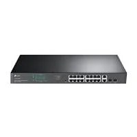 SWITCH |TP-LINK | TL-SG1218MPE | 16 PUERTOS RJ45 GIGABIT 10/100/1000 M