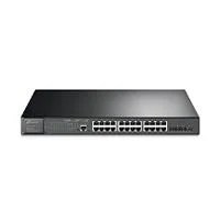 SWITCH TP-LINK TL-SG3428XMP 24 PUERTOS GIGABIT POE ADMINISTRABLE CON 4