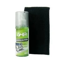 KIT DE LIMPIEZA PARA PANTALLAS GHIA, INCLUYE TOALLA TIPO ESPONJA Y LIQ
