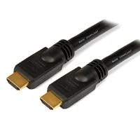 CABLE HDMI DE 7.6M ALTA VELOCIDAD – 2X HDMI MACHO – NEGRO – ULTRA HD 4