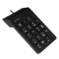 TECLADO ACTECK INSPIRE TN220  NUMERICO  ALAMBRICO USB  19 TECLAS  NEGR