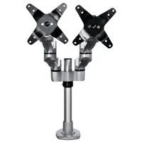 SOPORTE DE ESCRITORIO PREMIUM PARA 2 MONITORES DE HASTA 30 SOPORTE VES