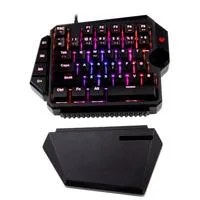 TECLADO GAMER BALAM RUSH DOMINATE GK540  ALAMBRICO USB  ILUMINACION RG