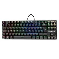 TECLADO MECANICO OCELOT GAMING OK-TKL2  SWITCH ROJO  FULL RGB  88 TECL