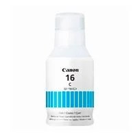 BOTELLA DE TINTA CANON GI-16 CYAN,RENDIMIENTO 9,000 PAGINAS,COMPATIBLE