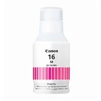 BOTELLA DE TINTA CANON GI-16 MAGENTA,RENDIMIENTO 9,000 PAGINAS,COMPATI