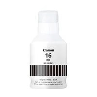 BOTELLA DE TINTA CANON GI-16 BK NEGRA,RENDIMIENTO 9,000 PAGINAS,COMPAT