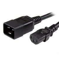 CABLE DE CORRIENTE DE 1.8M DE EXTENSION – C13 A C20 – 14AWG – 15A 125V