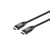 CABLE HDMI.MANHATTAN,355957, 2.1 TEXTIL M-M 3.0M, 8K@60HZ,