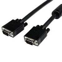 CABLE VGA DE 2M PARA MONITOR DE COMPUTADORA – HD15 MACHO A MACHO – NEG