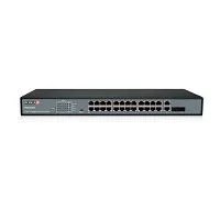 SWITCH POE  PROVISION ISR  POES-24370C+2COMBO  24 CANALES POE  10/100M