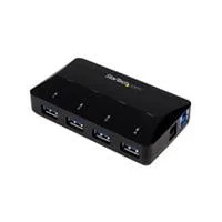 CONCENTRADOR USB 3.0 DE 4 PUERTOS – HUB CON PUERTOS DE CARGA Y SINCRON