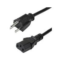 PAQUETE DE 10 CABLES DE CORRIENTE DE 3M ESTANDAR DE ALIMENTACION PARA