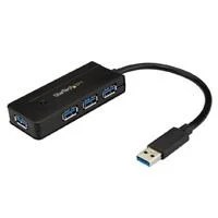 HUB USB 3.0 DE 4 PUERTOS – CONCENTRADOR PORTATIL USB 3.0 SUPERSPEED DE