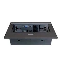 CAJA BROBOTIX PARA MESA HDMI X1, USB X1, CORRIENTE X2, RJ45 X2, SVGAX1