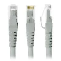 CABLE DE RED RJ45 BROBOTIX CAT 6 CON BOTA 3.0 MTS (10FT) GRIS