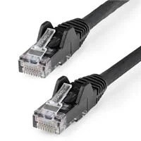 CABLE DE 3M DE RED ETHERNET UTP SIN ENGANCHES CAT6 GIGABIT – NEGRO – S