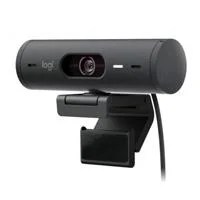 WEBCAM LOGITECH BRIO 500 GRAFITO FHD 1080 A 30 FPS AUTO ENFOQUE, MICRO