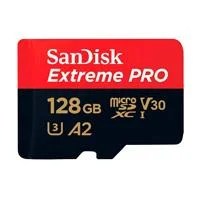MEMORIA SANDISK MICRO SDXC 128GB EXTREME PRO 200MB/S 4K CLASE 10 A2 V3