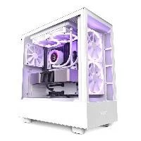 GABINETE NZXT H5 ELITE BLANCO/CON VENTANA/MIDI-TOWER/MICRO-ATX/RGB/GAM