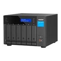 NAS QNAP TVS-H674-I3-16G-US 6 BAHIAS NUCLEO CUADRUPLE 3.3GHZ/16GB DDR4