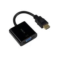ADAPTADOR ACTECK SHIFT PLUS AV400  HDMI A VGA  20 CM  4K  NEGRO  AC-93