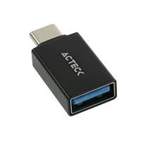 ADAPTADOR ACTECK SHIFT PLUS AU210  USB A – USB C  GARANTIA 1 AÑO  NEGR