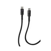 CABLE ACTECK LINX PLUS CC420  USB C A USB C  1.8 M  CARGA RAPIDA  NEGR