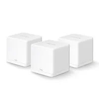 ROUTER | MERCUSYS | HALO H30G(3-PACK) | RED MESH | DOBLE BANDA | MODO