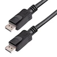 CABLE DE 1.8M CERTIFICADO DISPLAYPORT 1.2 4K CON CIERRE DE SEGURIDAD –
