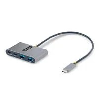 HUB USB-C DE 4 PUERTOS – CONCENTRADOR CON ENTREGA DE ALIMENTACION DE 1
