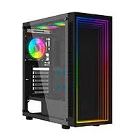 GABINETE OCELOT GAMING PORTAL-M4  MID TOWER  ATX, M-ATX, ITX  PANEL LA