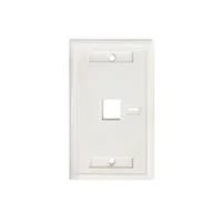 TAPA FACEPLATE , INTELLINET, 772389, BLANCO 1 PERF. ETIQUETA