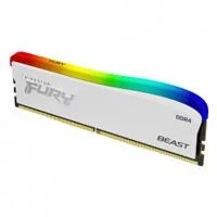 MEMORIA RAM KINGSTON DIMM DDR4 8GB 3600MT/S FURY BEAST WHITE RGB CL17