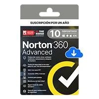 ESD NORTON 360 ADVANCED  10 DISPOSITIVOS /1 AÑO  DESCARGA DIGITAL