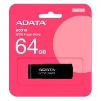 MEMORIA ADATA 64GB USB 3.2 UC310 NEGRO (UC310-64G-RBK)