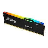MEMORIA RAM KINGSTON DIMM DDR5 32GB 5200MT/S FURY BEAST BLACK XMP RGB