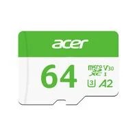 MEMORIA ACER MSC300 MICRO SD 64GB UHS-I V30 LECT. 160MB/S ESCRIT. 120M