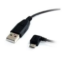 CABLE STARTECH DE 1.8M USB A MICRO USB – USB 2.0 A A MICRO B ACODADO E