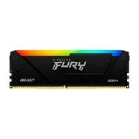 MEMORIA RAM KINGSTON DIMM DDR4 8GB 3600MT/S FURY BEAST BLACK XMP RGB C