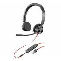 DIADEMA HP POLY 8X221AA BLACKWIRE 3325  ALAMBRICA USB -A CON MICROFONO