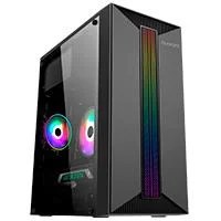 GABINETE MICRO TORRE QUARONI MICRO ATX, MINI ITX/1USB 2.0 1USB 3.0/RGB