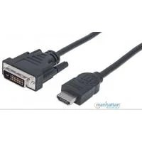 CABLE HDMI,MANHATTAN,372503, – DVI-D M-M 1.8M